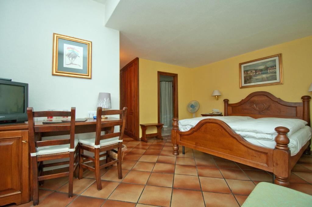 Albergo Ristorante Della Posta Morcote Rom bilde