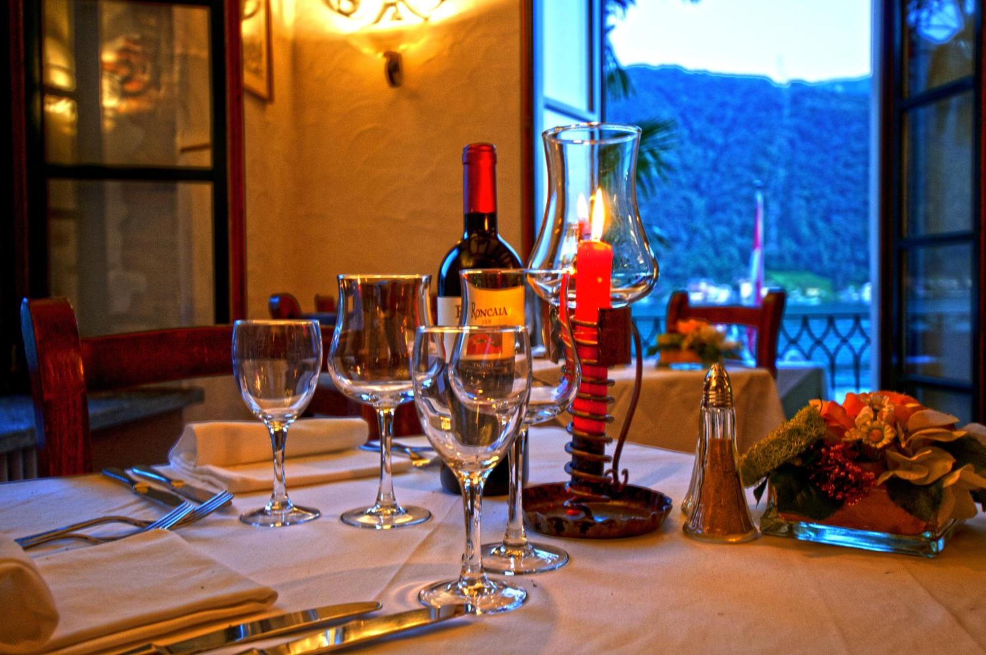 Albergo Ristorante Della Posta Morcote Eksteriør bilde