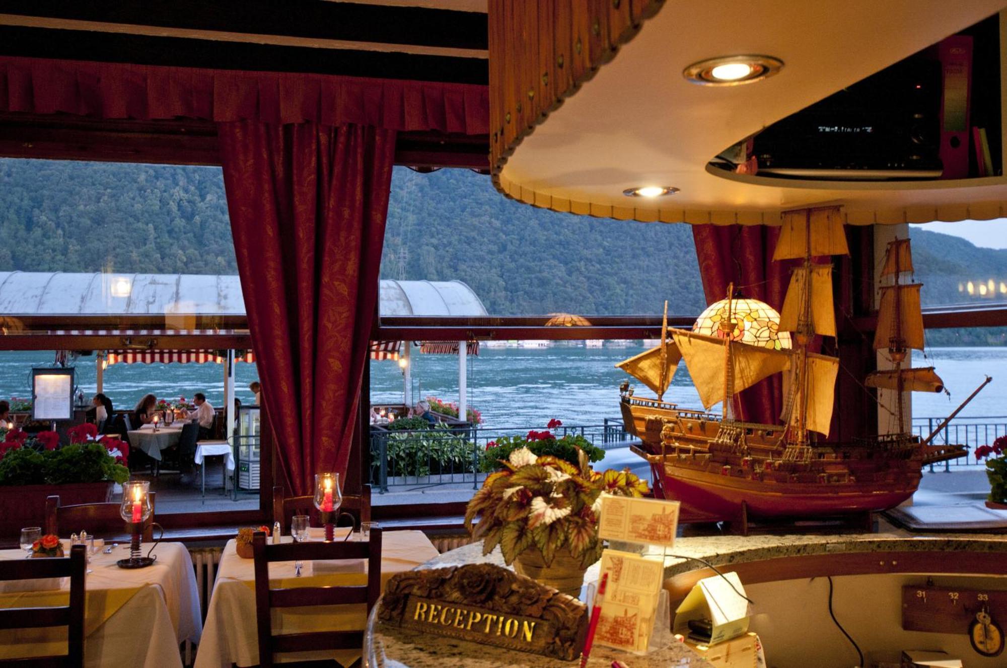 Albergo Ristorante Della Posta Morcote Eksteriør bilde
