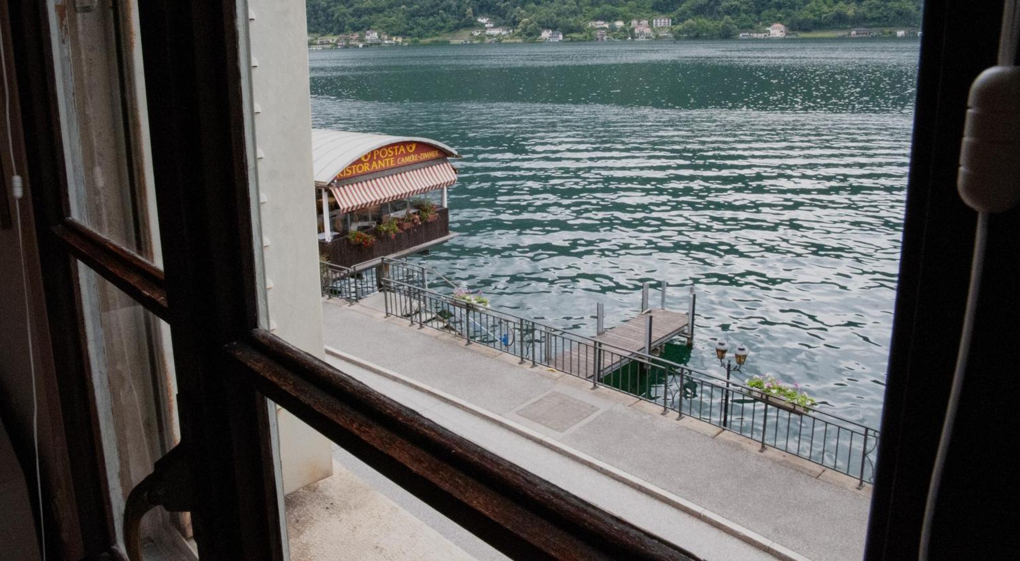 Albergo Ristorante Della Posta Morcote Eksteriør bilde